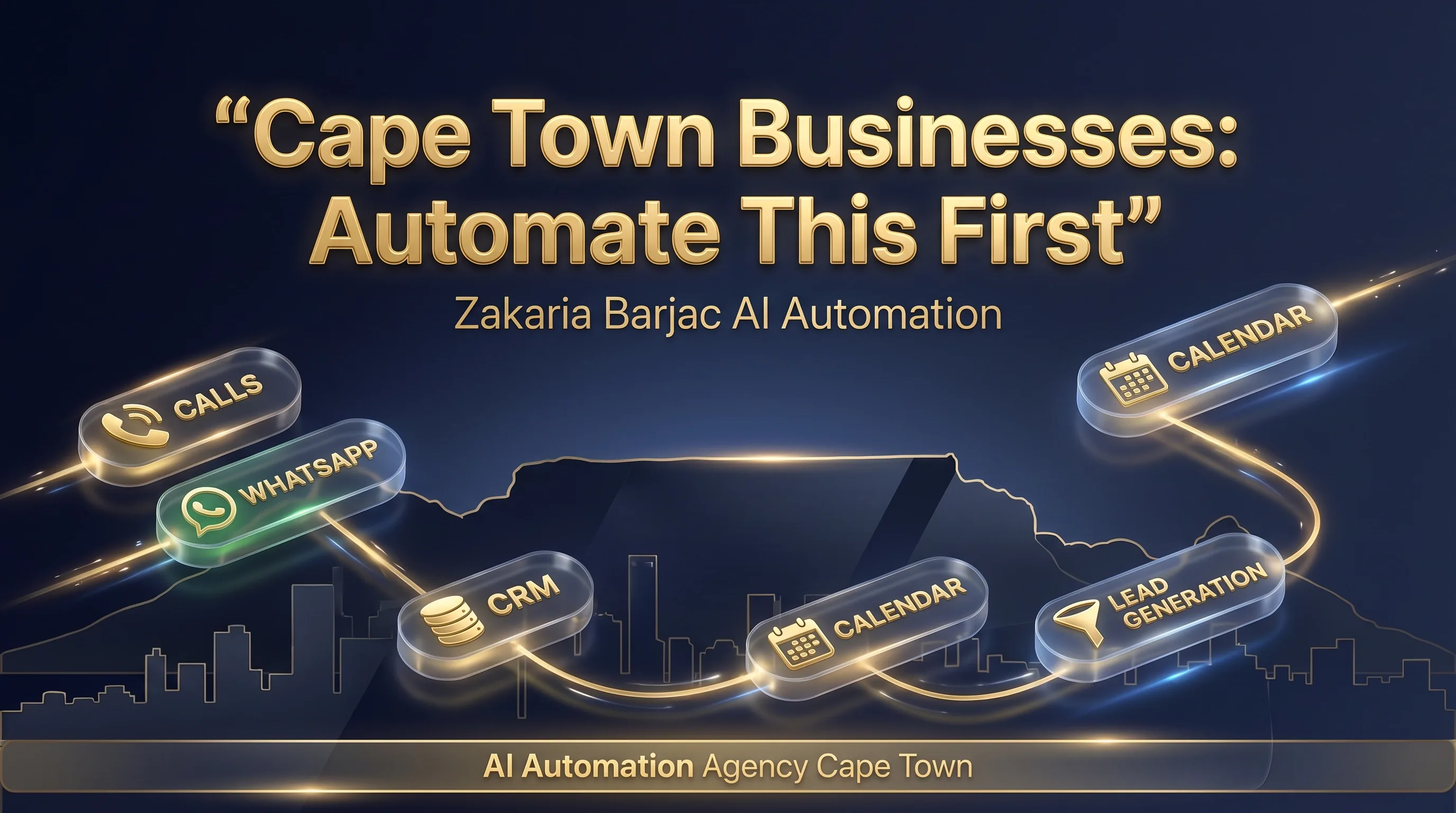 AI automation agency Cape Town helping local businesses automate workflows